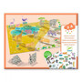 Djeco Lift-up Stickers - Animals - EAN 3070900000445