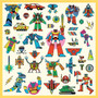 Djeco Robots (metallic) - EAN 3070900092761