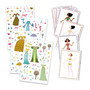 Djeco Paper Dolls "Dresses Through the Ages" - EAN 3070900096905