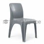 INTEGRA® Premium Stackable Chair | Virgin Plastic | Steel GREY