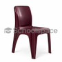 INTEGRA® Premium Stackable Chair | Virgin Plastic | Deep BURGUNDY