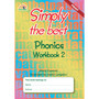 Simply the Best Phonics Workbook 2 (Print Script) - ISBN 9781920008864