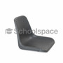 Small Replacement Polyshell Seat | 325/375mm | Eco Plastic | Eco Slate