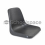 Large Replacement Polyshell Seat | 400/450mm | Eco Plastic |  Eco Slate