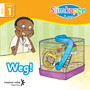 DIGITAL - Slimkoppe Lees! Vlak 1 Boek 4: Weg! ePDF (perpetual licence) - ISBN 9781775951681