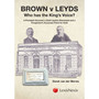 DIGITAL - Brown v Leyds: Who Has the King's Voice? (eBook) - ISBN 9780639002552