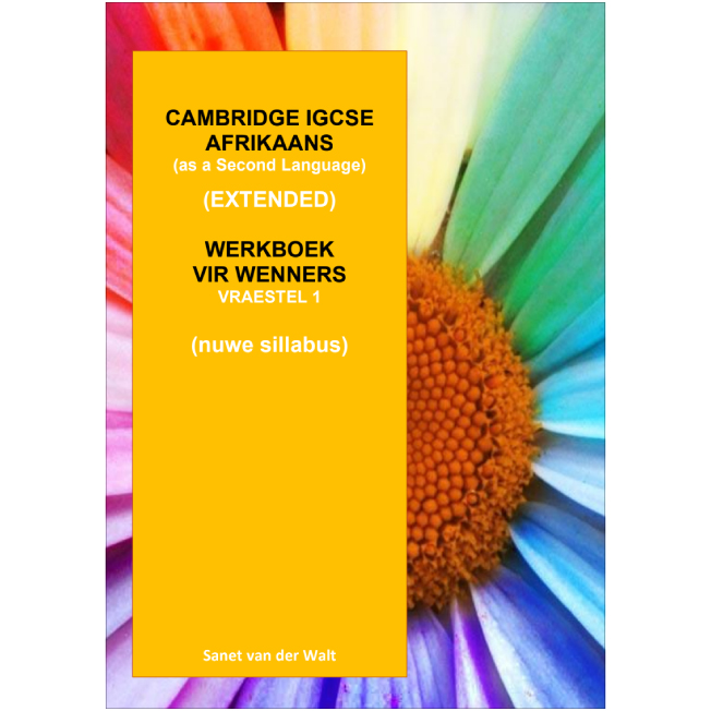 2026 Cambridge Afrikaans IGCSE (EXTENDED) Werkboek vir Wenners