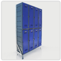 Plastic Lockers & Benches