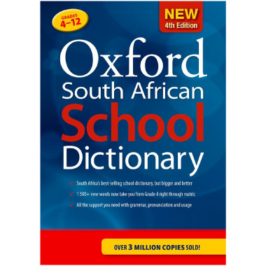 Oxford South African School Dictionary 4th Edition (Hardcover