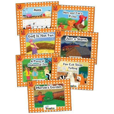 Jolly Phonics Readers Complete Set Orange (pack of 21) - ISBN
