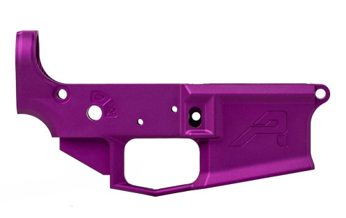 M4E1 STRIPPED LOWER RECEIVER - PURPLE ANODIZED