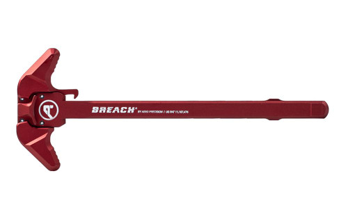 AR15 BREACH® AMBI CHARGING HANDLE W/ LARGE LEVER - BORDEAUX RED ANODIZED