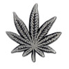 A38 - Marijuana Pot Leaf Lapel Pin