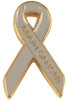 Brain Cancer Ribbon Lapel Pin