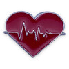 Beating Heart Lapel Pin by StockPins