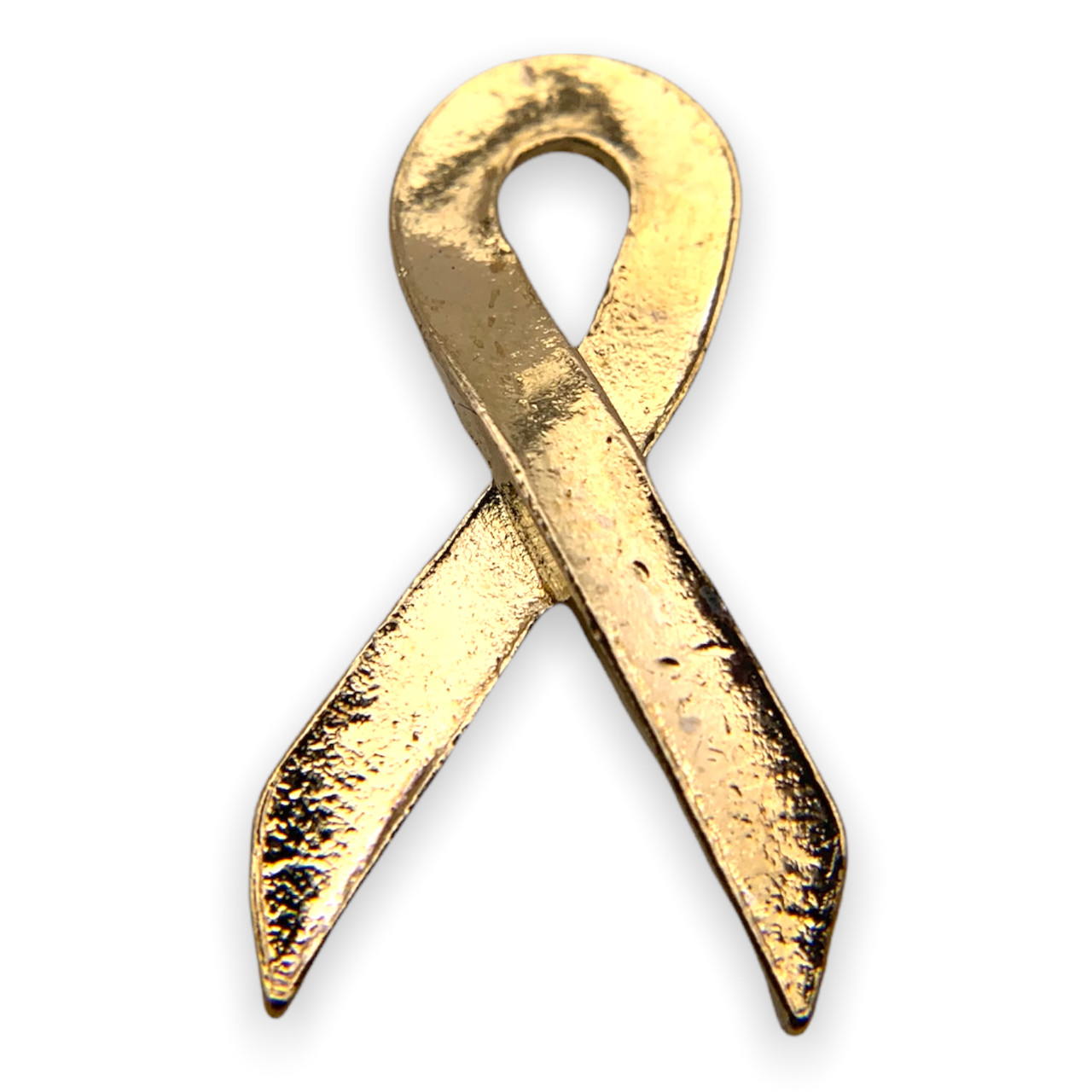 Silver and Gold Awareness Ribbons | Lapel Pins