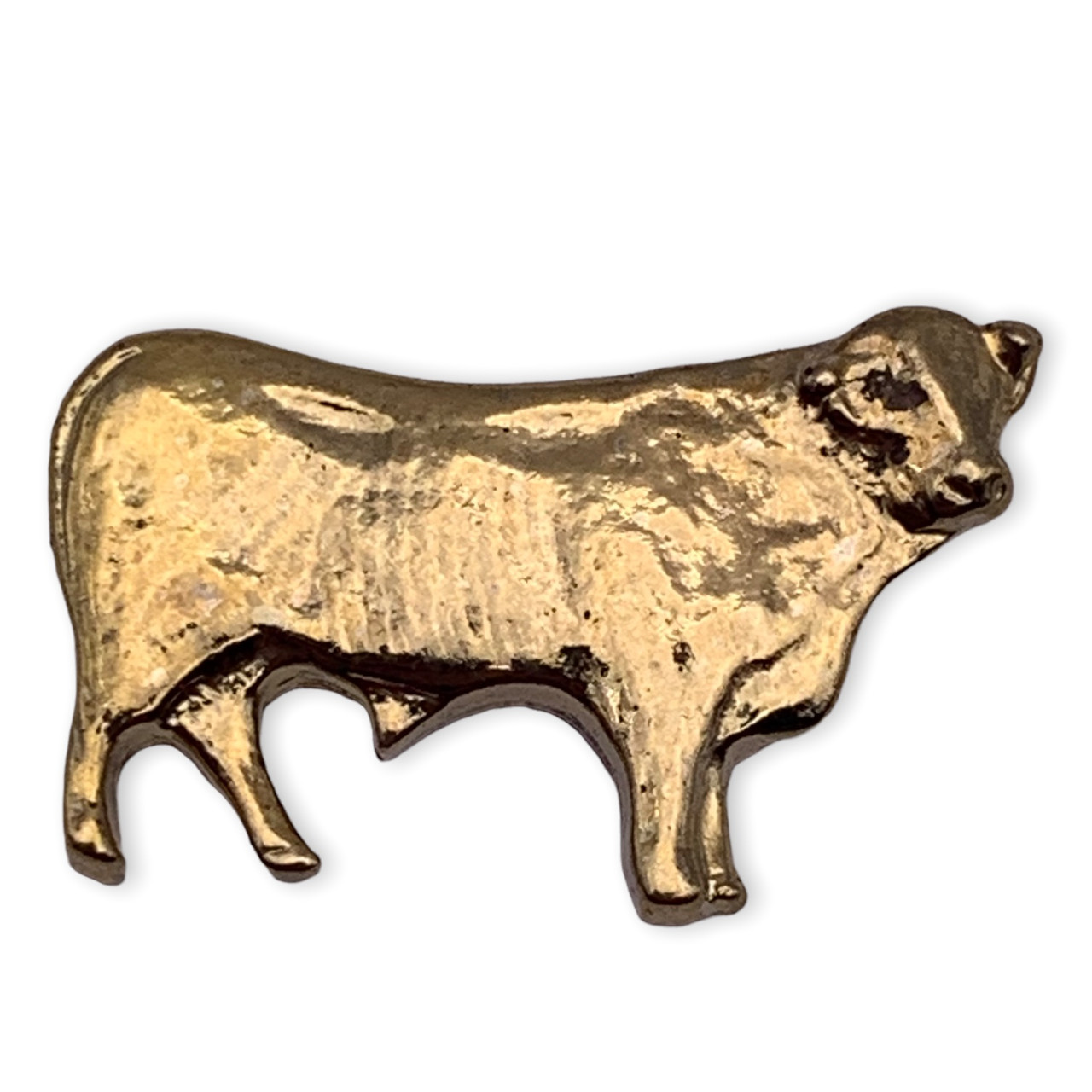 Cow lapel pin | Steer, farming pins | StockPins.com