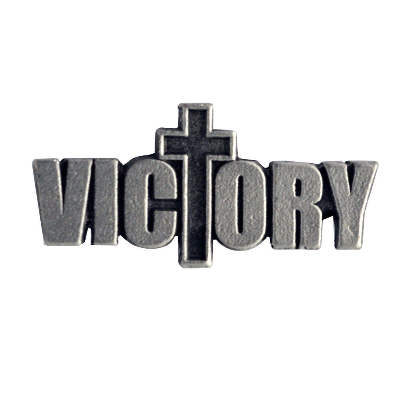 Victory Christian Biker Pin