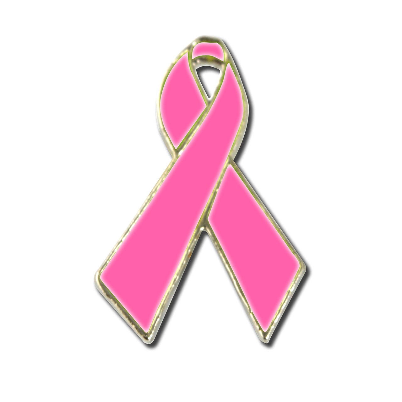 Breast Cancer Awareness Pink Ribbon Jewelry Lapel Pin - Pink Ribbon Metal  Lapel Pin - Pink Awareness Brass Lapel Pin