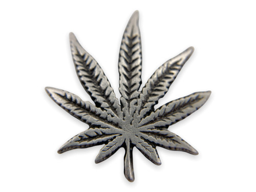 A38 - Marijuana Pot Leaf Lapel Pin