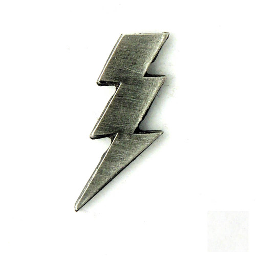 M11 Gold or Silver Lightning Bolt Lapel Pin 