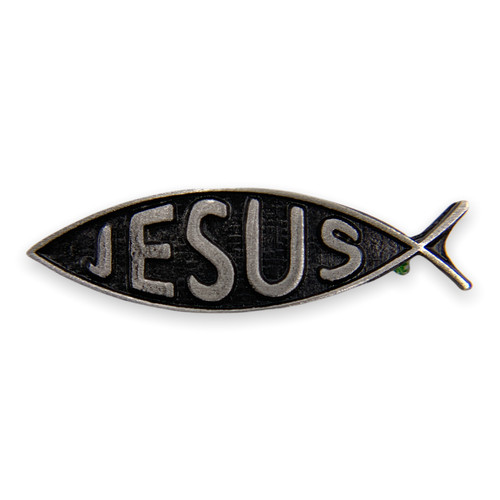 M26 - Jesus Fish (Ichthus) Pin