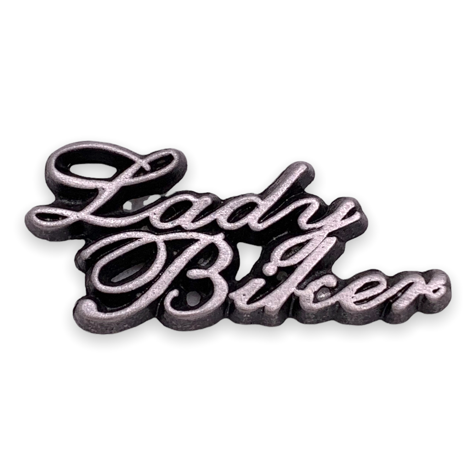 Lady Biker Pin | StockPins.com
