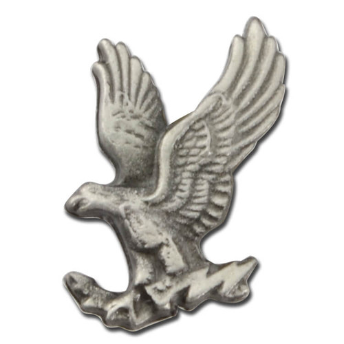 Eagle with Lightning Bolt Lapel Pin