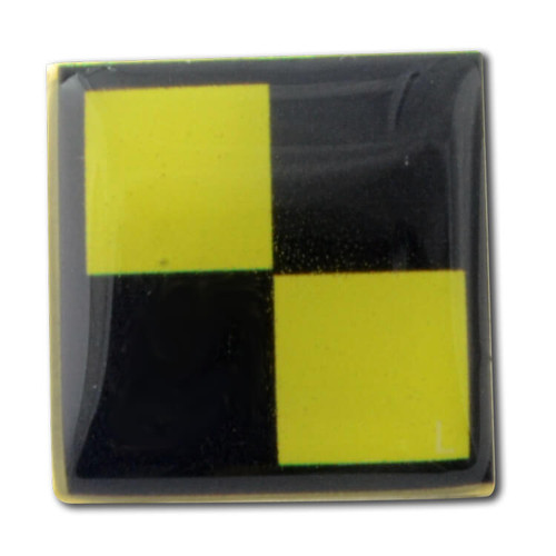 Nautical Code Flag L Lima Pin or