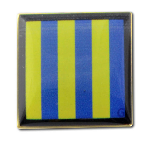Nautical Code Flag G GOLF Pin or Magnet | StockPins.com