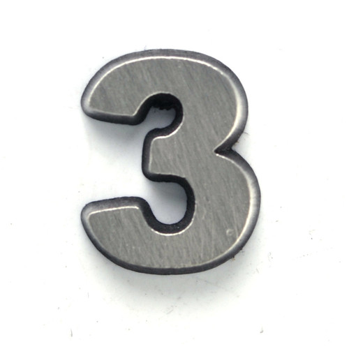 Number 3 Three Lapel Pin Stockpinscom