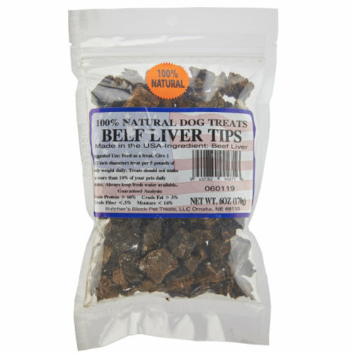 Beef Liver Tips / Butcher Block Treats