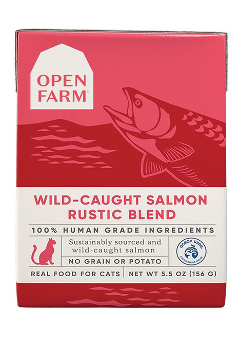 Open Farm Cat Tetra Pak Wild Salmon