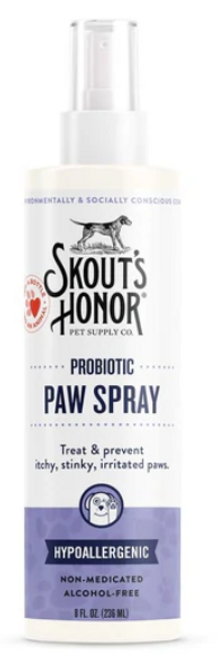 Probiotic Paw Spray Skout's Honor