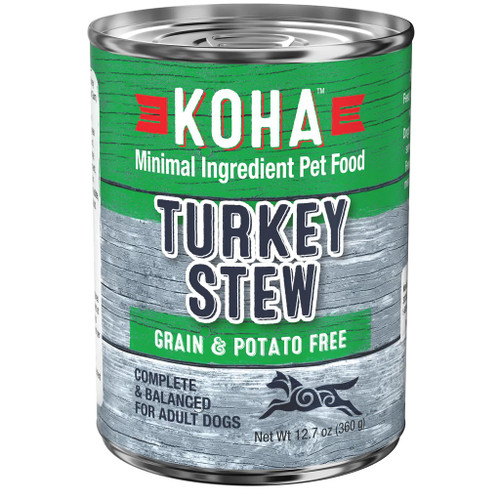 Koha Dog Can Turkey Stew