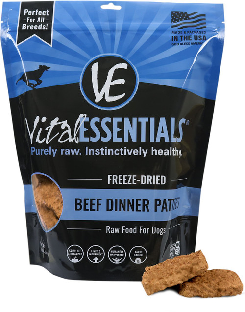 Vital Essentials Freeze Dried Dinner Patties