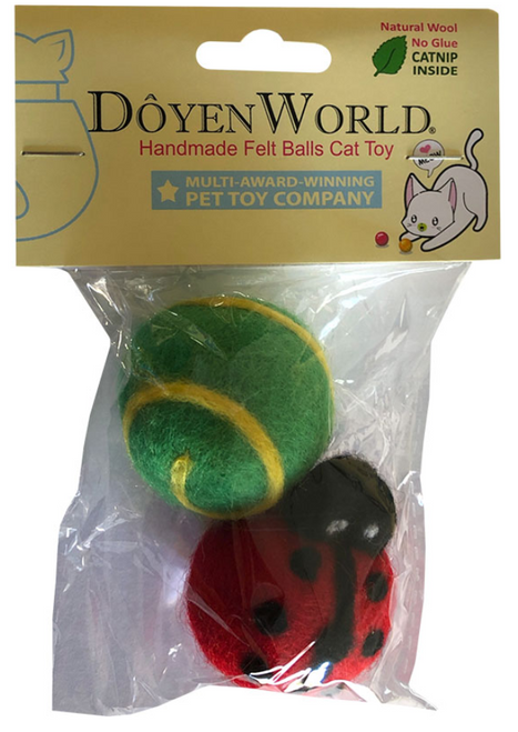 Felt Ball Cat Toy  Dôyen World