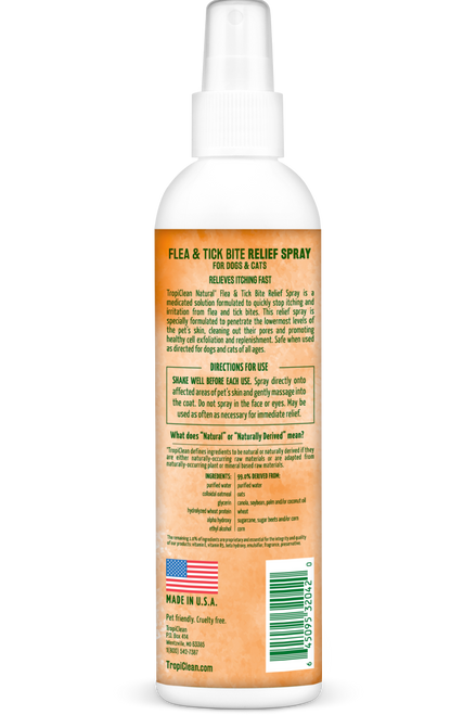 TropiClean Flea Bite Relief for Dogs & Cats