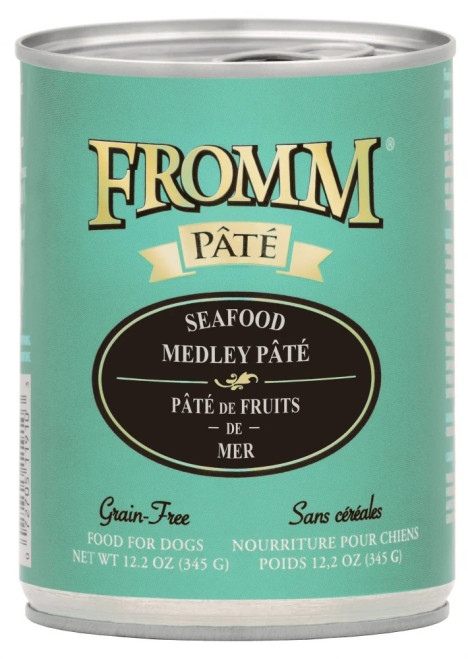 Fromm Dog Can Pâté Seafood Medley