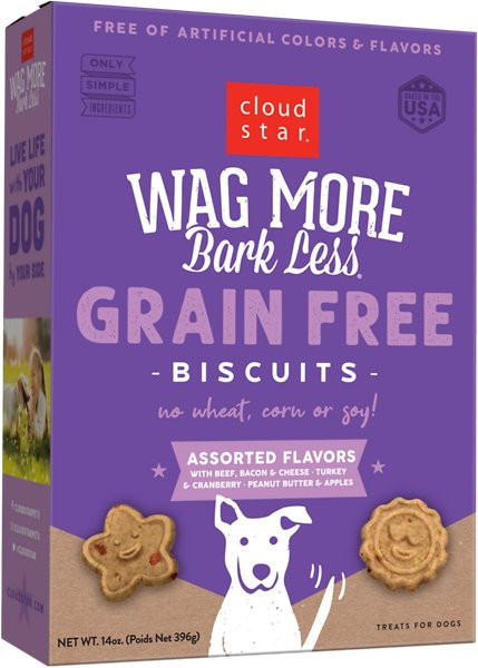 Cloud Star Dog Treat Assorted Flavors Biscuits