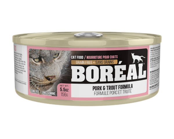 Boreal Cat Can Pork & Trout