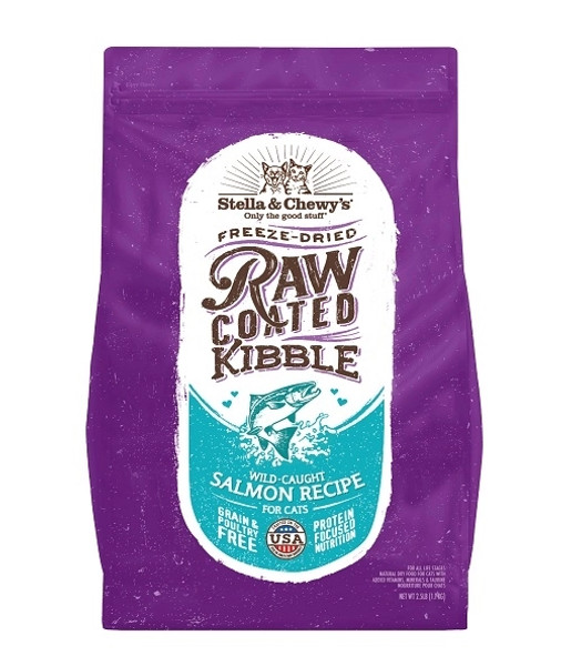Stella & Chewy's Raw Coated Cat Kibble Salmon
