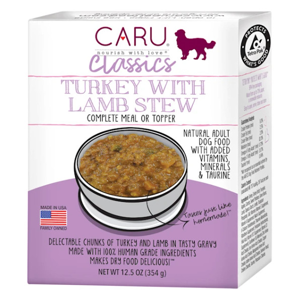 Caru Dog Tetra Pak Turkey & Lamb