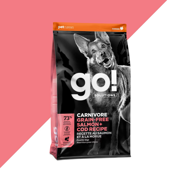 Petcurean Go! Carnivore Dog Kibble Salmon & Cod