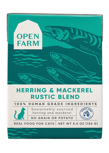 Open Farm Cat Tetra Pak Herring & Mackerel