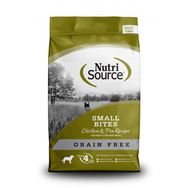 NutriSource Small Bites Chicken & Pea