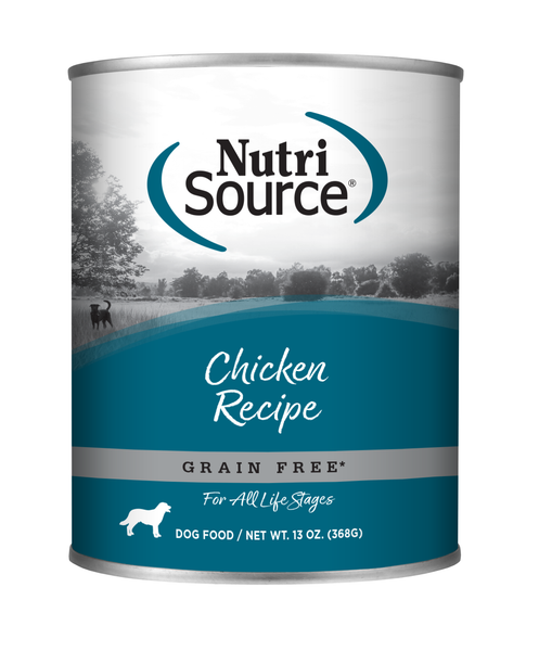 NutriSource Dog Can Chicken Formula