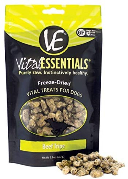 Vital Essentials Dog Treats Beef Tripe