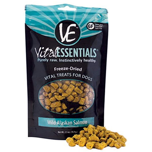 Wild Alaskan Salmon Dog Treats Vital Essentials