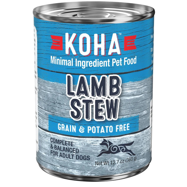 Koha Dog Can Lamb Stew